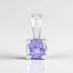 Ciondolo in argento con Tanzanite