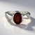 Anello in argento con Granato Essonite