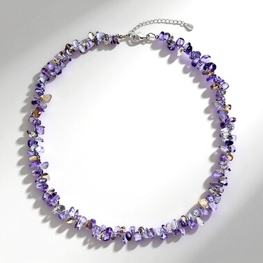 Collana in argento con Ametrina
