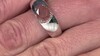 Anillo en plata con Cuarzo rutilado cobre
