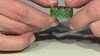 Anillo en plata con Esmeralda de Zambia (Gems en Vogue)