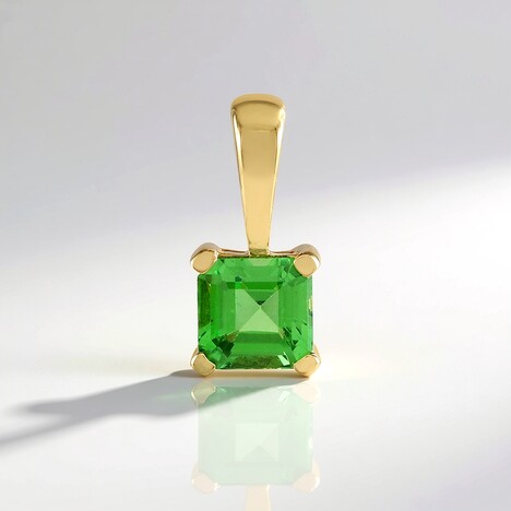 Ciondolo in argento con Lemshuku Tsavorite