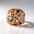 Anello in argento con Rodolite (KM by Juwelo)
