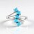 Anello in argento con Turchese Sleeping Beauty (Faszination Türkis)