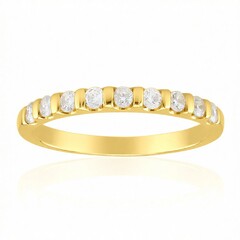 SI1 (G) Brillant-Silberring