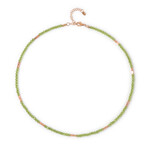 Collana in argento con Peridoto