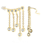 Orecchini in argento con Zircone (M de Luca)