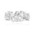 Anello in argento con Topazio Bianco