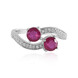 Anillo en plata con Rubí de Madagascar