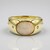 Anello in oro con Opale di Welo (Adela Gold)