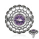 Amethyst-Silberring (Annette classic)