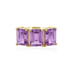 Rose de France Amethyst Silver Ring