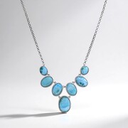 Larimar-Silbercollier