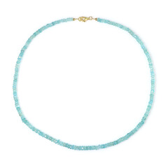 Collana in argento con Apatite Blu