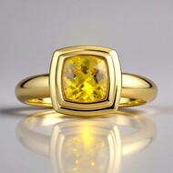 Anillo en oro con Esfena (CUSTODANA)