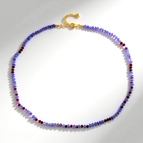 Collana in argento con Tanzanite