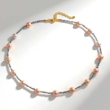 Collier en argent et Perle de culture d'eau douce