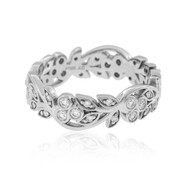 Bague en platine et Diamant Flawless (F) (LUCENT DIAMONDS)