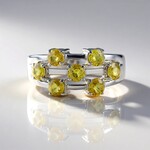Anello in argento con Sfene