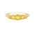 Anello in argento con Zaffiro Ceylon Giallo