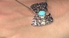 Pendentif en argent et Turquoise Sleeping Beauty (MONOSONO COLLECTION)