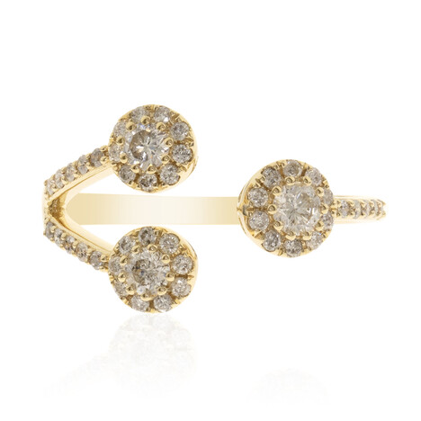 Anello in oro con Diamante SI1 (H) (CIRARI)