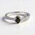 Anello in argento con Zircone Ceylon Verde