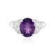 Anello in argento con Ametista