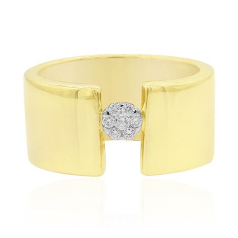 I1 (G) Brillant-Silberring