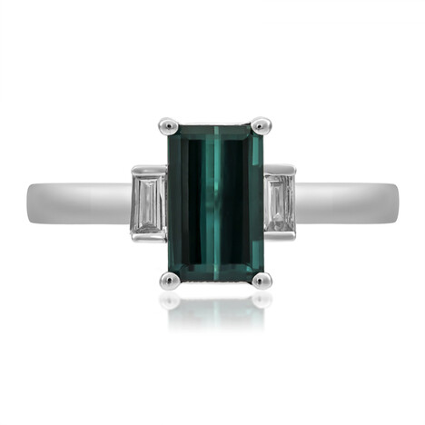 14K Indicolite Gold Ring (CIRARI)