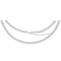 Cadena en plata