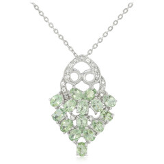 Collana in argento con Tormalina Paraíba