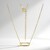 Collana in argento con Zircone (Adela Silber)