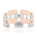 Bague en argent et Diamant rose Argyle I1 (Annette)