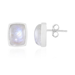 Blue Moonstone Silver Earrings (KM by Juwelo)