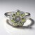 Anello in argento con Alessandrite Occhio di Gatto