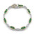 Sambia-Smaragd-Silberarmband (Gems en Vogue)