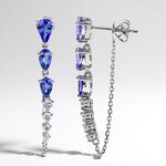 Orecchini in oro con Tanzanite AAA (CIRARI)