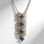 Collana in argento con Zaffiro Blu (Gems en Vogue)