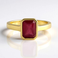 Anello in argento con Rubino Bemainty