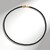 Collana in argento con Spinello Nero