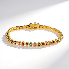 Bracciale in argento con Tormalina