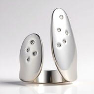Anello in argento con Diamante I1 (G) (Annette)