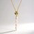 Collana in argento con Perla d'Acqua Dolce Bianca (Joias do Paraíso)