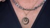 Collar en plata con Hematitas plateadas