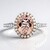 Anello in oro con Morganite AAA (CIRARI)