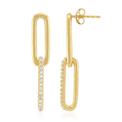 Zircon Silver Earrings