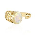 Anello in argento con Opale di Welo AAA (Ornaments by de Melo)