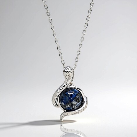 Collana in argento con Lapislazzuli