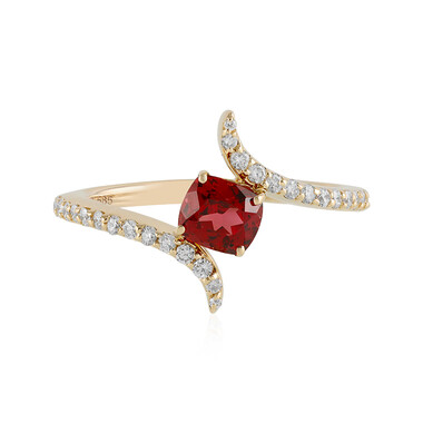 Edelroter Spinell-Goldring (AMAYANI)